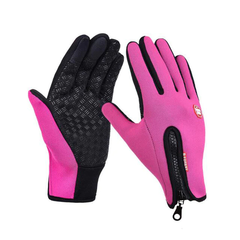 Touchscreen Heated Winter Gloves – Waterproof, Windproof & Fleece-Insulated for Outdoor Sports