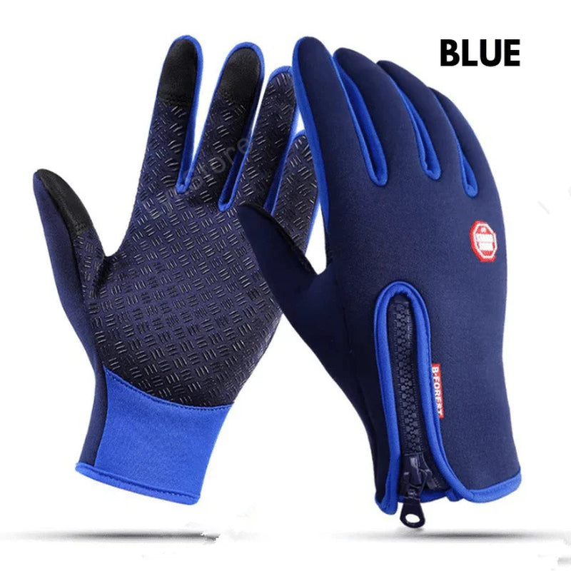 Touchscreen Heated Winter Gloves – Waterproof, Windproof & Fleece-Insulated for Outdoor Sports