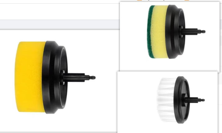 Electric Spin Cleaning Brush – USB Rechargeable Scrubber for Dishes, Bathtub, Tiles & Kitchen Surfaces