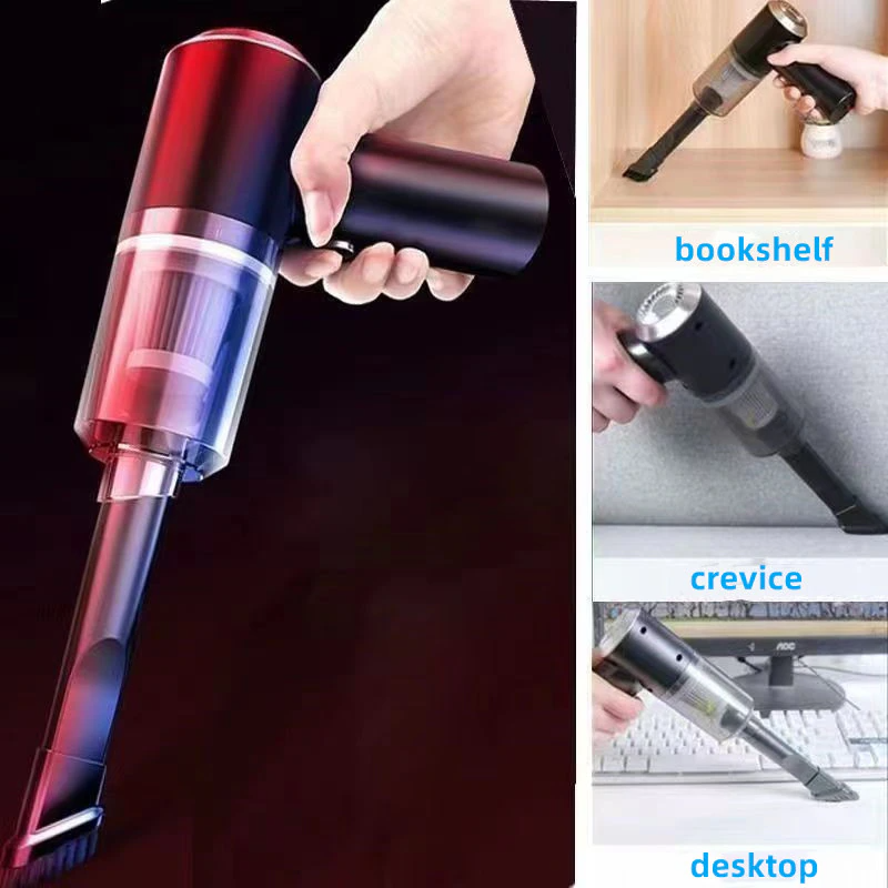 Wireless Car Vacuum Cleaner – Portable High-Suction Handheld Mini Auto & Home Dust Cleaner