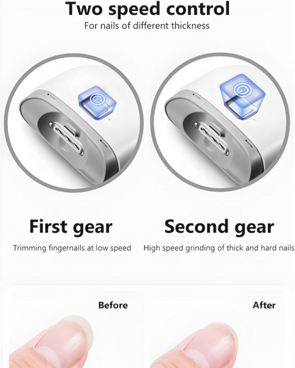 Electric Automatic Nail Clipper – Professional Thick Nail Trimmer, Safe & Easy-Use (US)