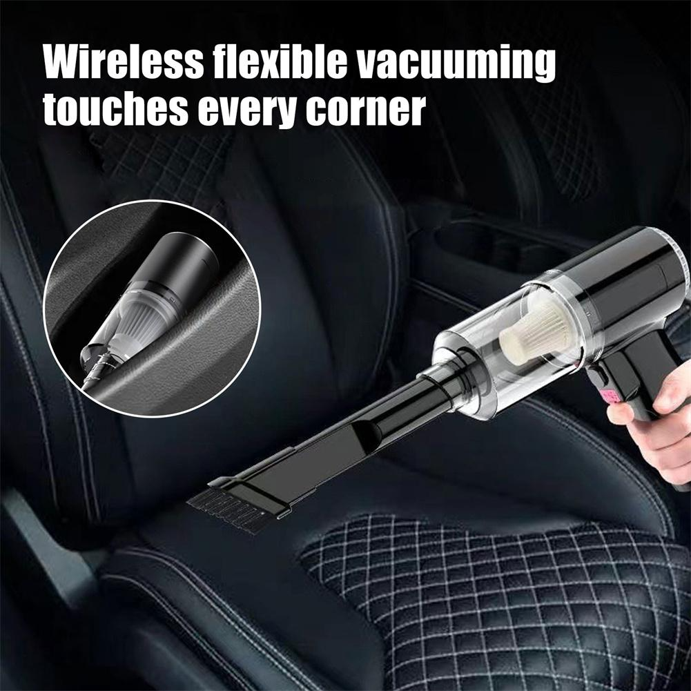 Wireless Car Vacuum Cleaner – Portable High-Suction Handheld Mini Auto & Home Dust Cleaner