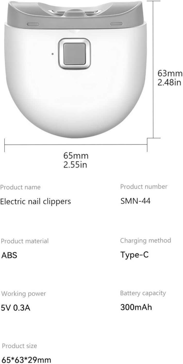 Electric Automatic Nail Clipper – Professional Thick Nail Trimmer, Safe & Easy-Use (US)