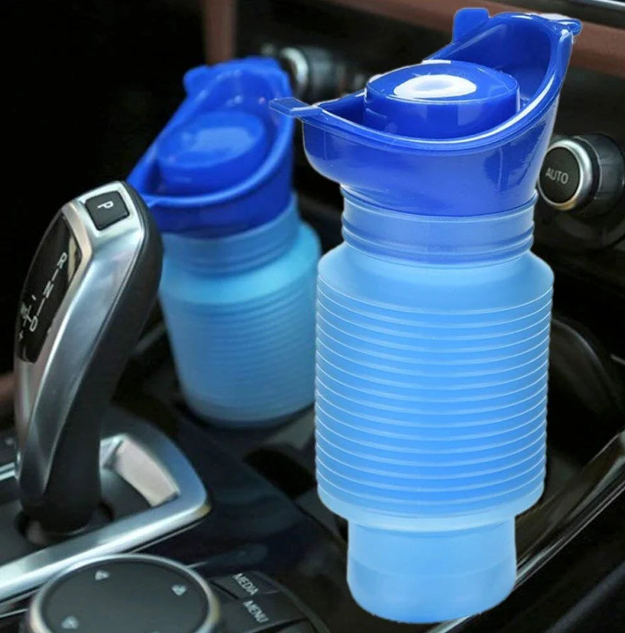 Portable Travel Urinal Bottle – Emergency Pee Kit for Men & Women (Car/Camping)