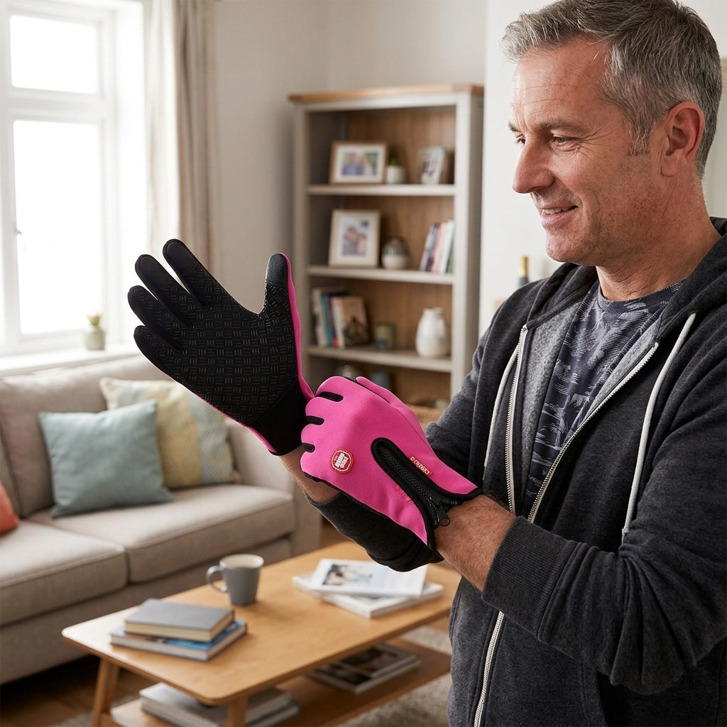 Touchscreen Heated Winter Gloves