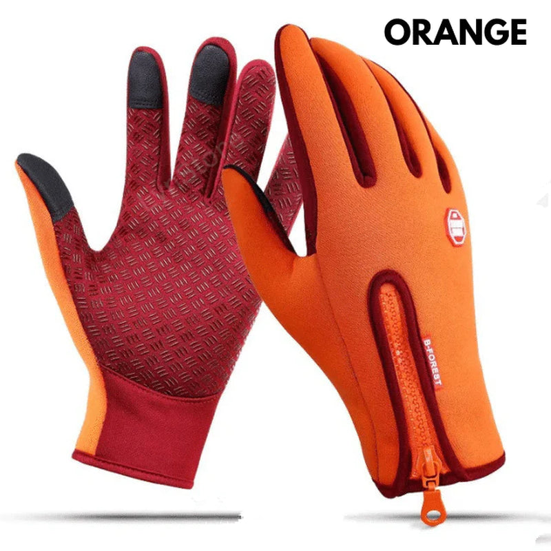 Touchscreen Heated Winter Gloves – Waterproof, Windproof & Fleece-Insulated for Outdoor Sports