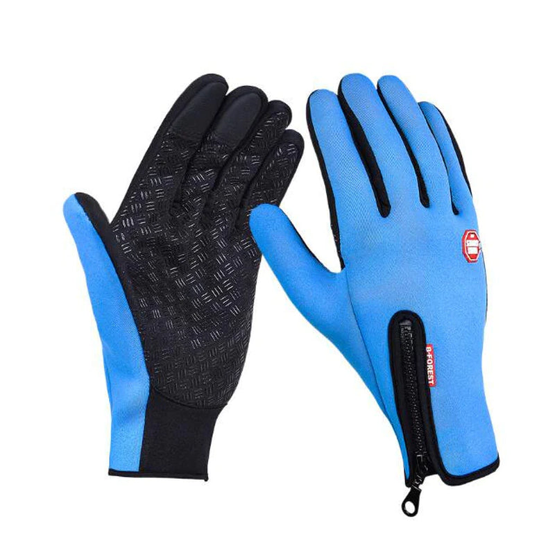 Touchscreen Heated Winter Gloves – Waterproof, Windproof & Fleece-Insulated for Outdoor Sports